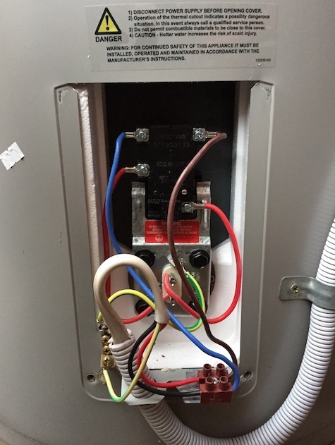 water not hot enough Rheem electric water heater - Home