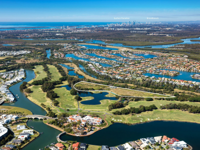 黄金海岸近两大主题公园Hope Island 土地72 ...