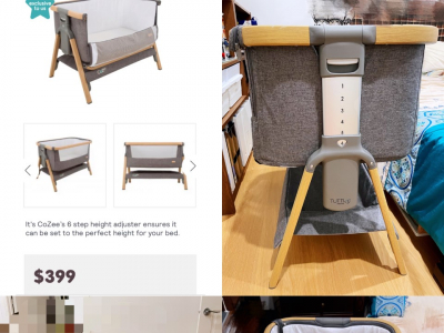 Tutti Bambini Cozee Bassinet 好用的婴儿 ...